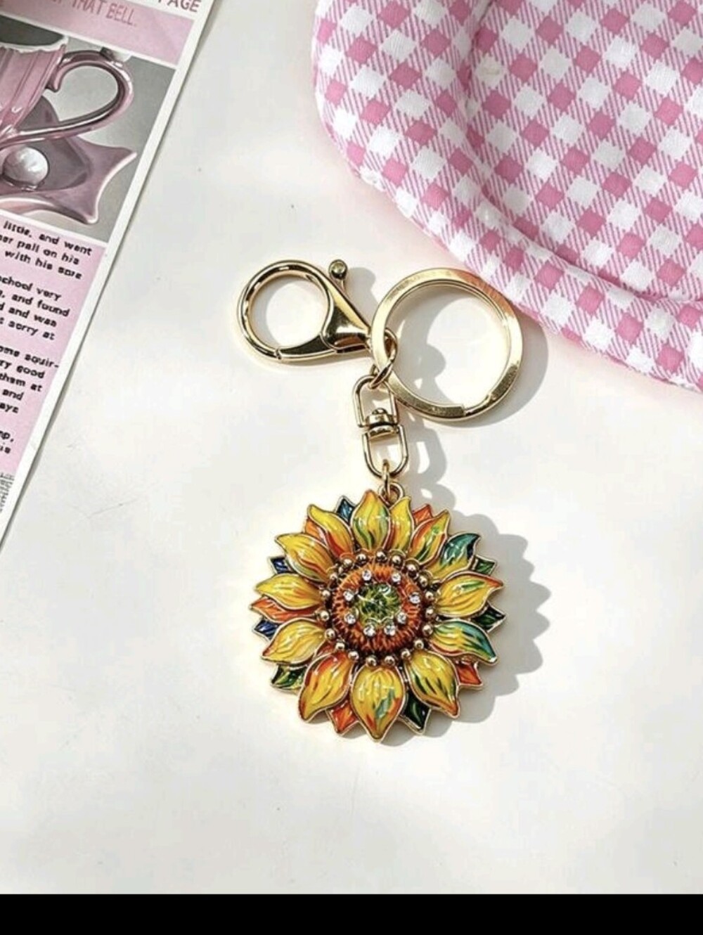 Sunflower 🌻 Bag Charm/ Keychain NEW